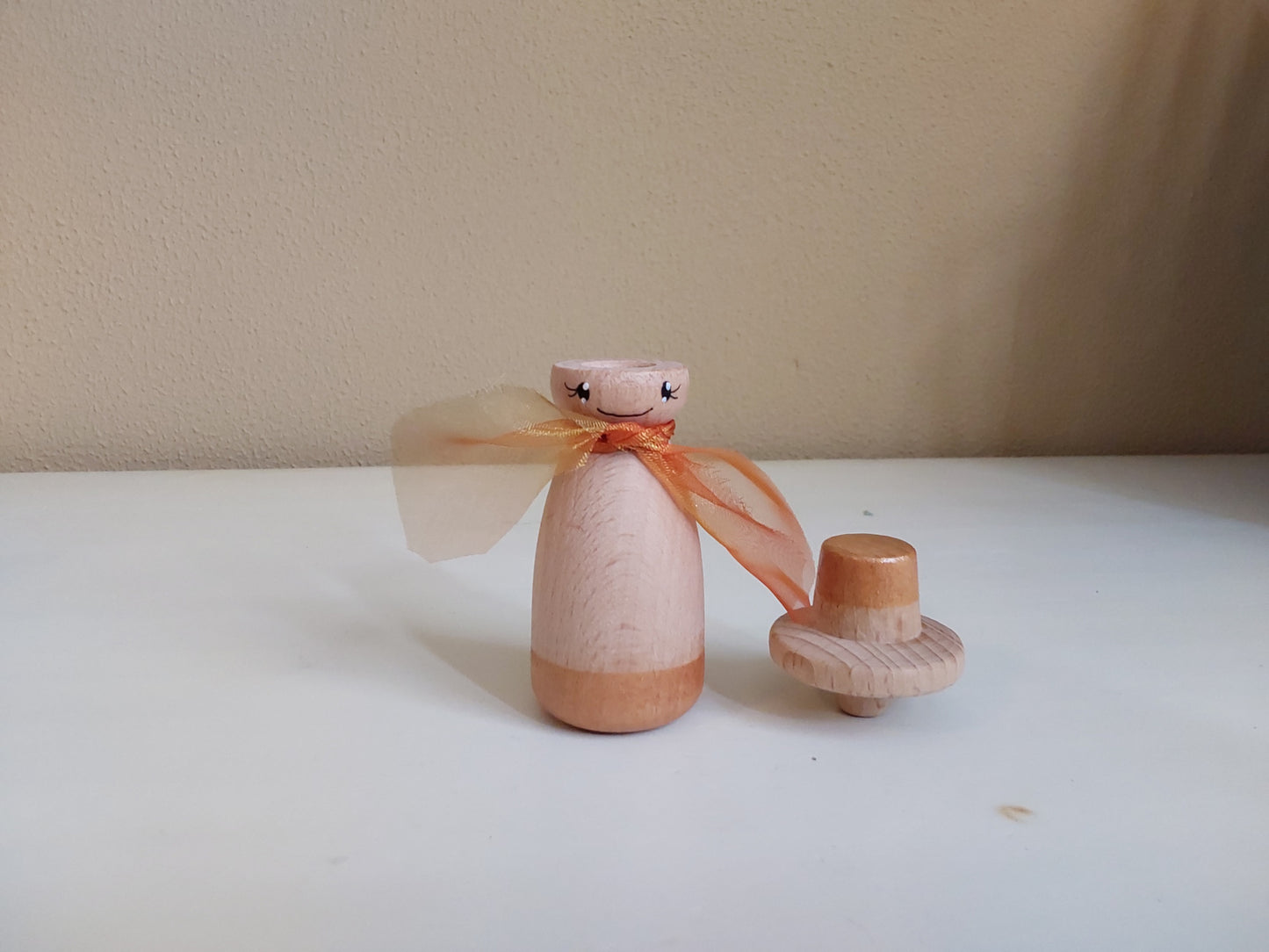 Hoed en Sjaal - Set van 5 Pegdolls - Los Verkrijgbaar