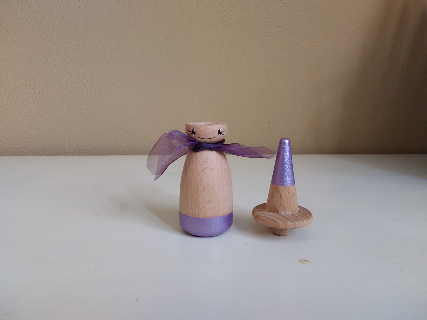 Hoed en Sjaal - Set van 5 Pegdolls - Los Verkrijgbaar