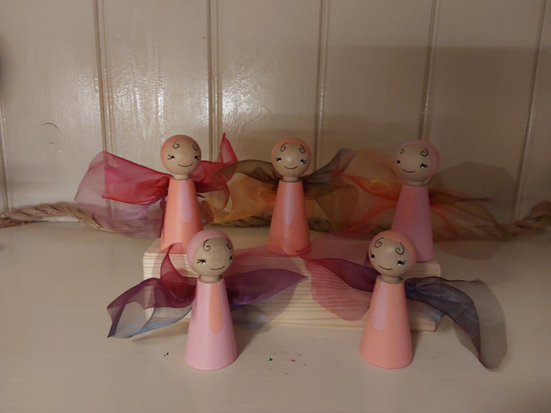 Vlinder Pegdoll - Vleugels van Stof - Diverse kleuren