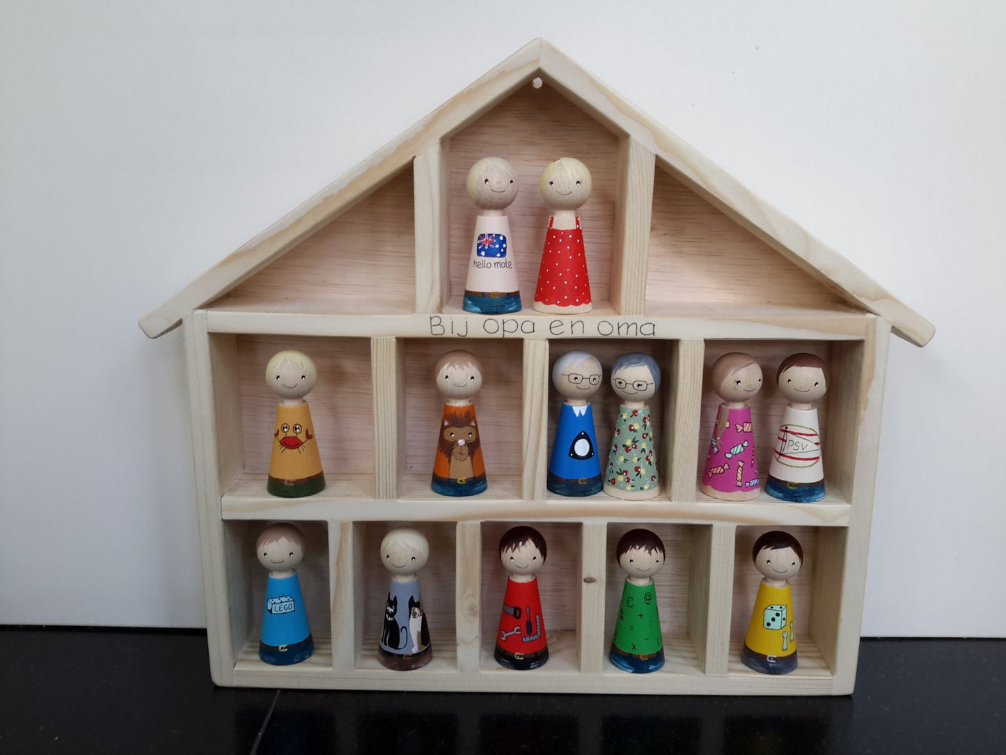 Gepersonaliseerde Pegdoll - Pegdoll naar Wens - Pegdoll Familie