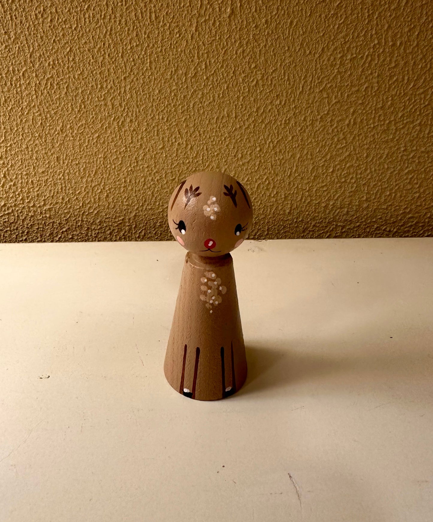 Rendier - pegdoll Rendier kerstman - Thema Kerstmis