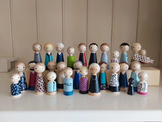Gepersonaliseerde Pegdoll - Pegdoll naar Wens - Pegdoll Familie