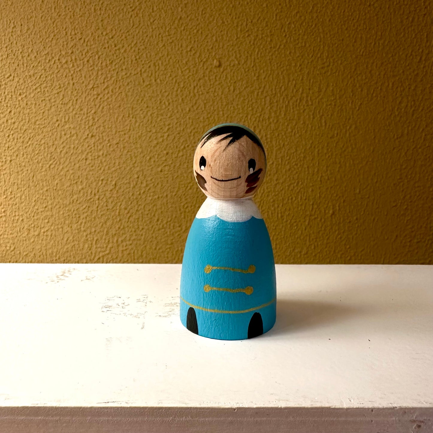 Piet Pegdoll - Roetveeg Piet - Thema Sinterklaas - Fel