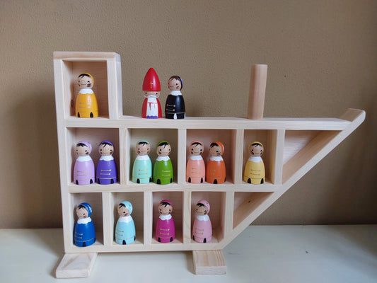 Houten Stoomboot - Sinterklaas - Thema Sinterklaas