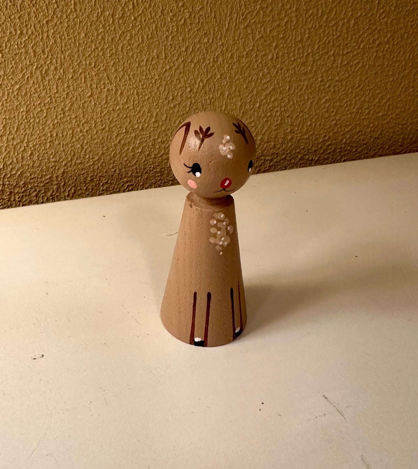 Rendier - pegdoll Rendier kerstman - Thema Kerstmis