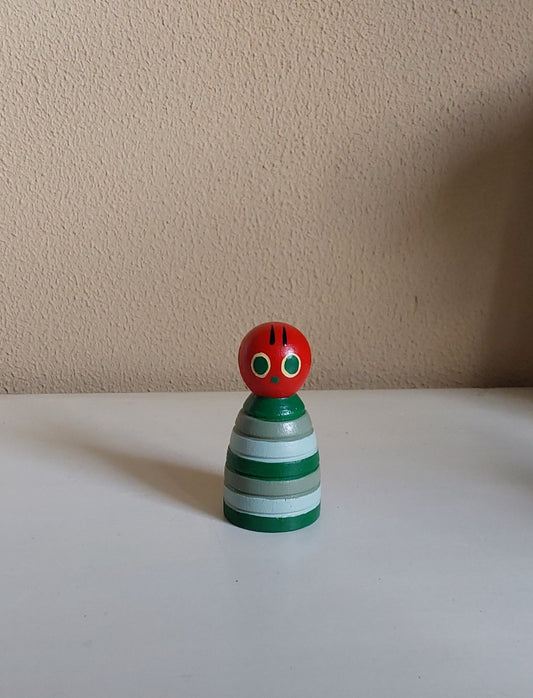 Rupsje Nooitgenoeg Pegdoll - Pegdoll Rupsje - Boek Personage Rupsje Nooitgenoeg