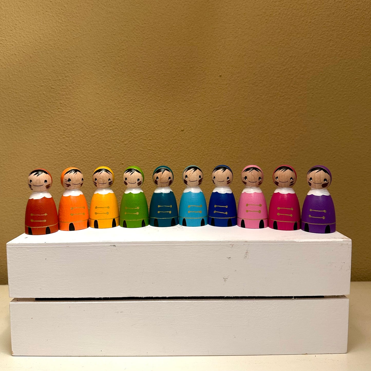 Piet Pegdoll - Roetveeg Piet - Thema Sinterklaas - Fel