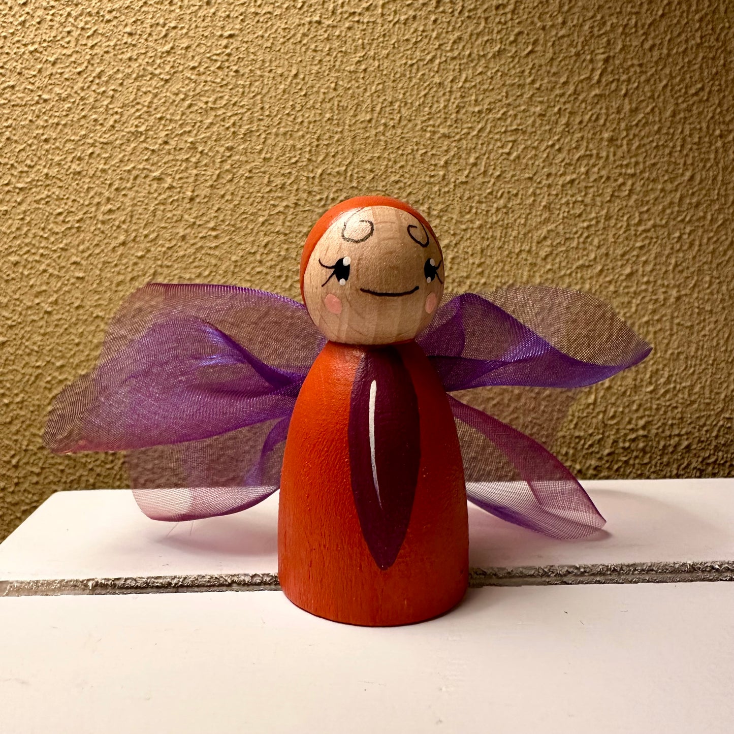 Vlinder Pegdoll - Voile stoffen Vleugels - Voorjaar collectie