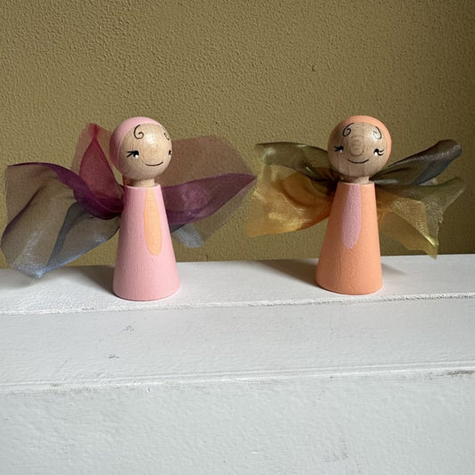 Vlinder Pegdoll - Vleugels van Stof - Diverse kleuren
