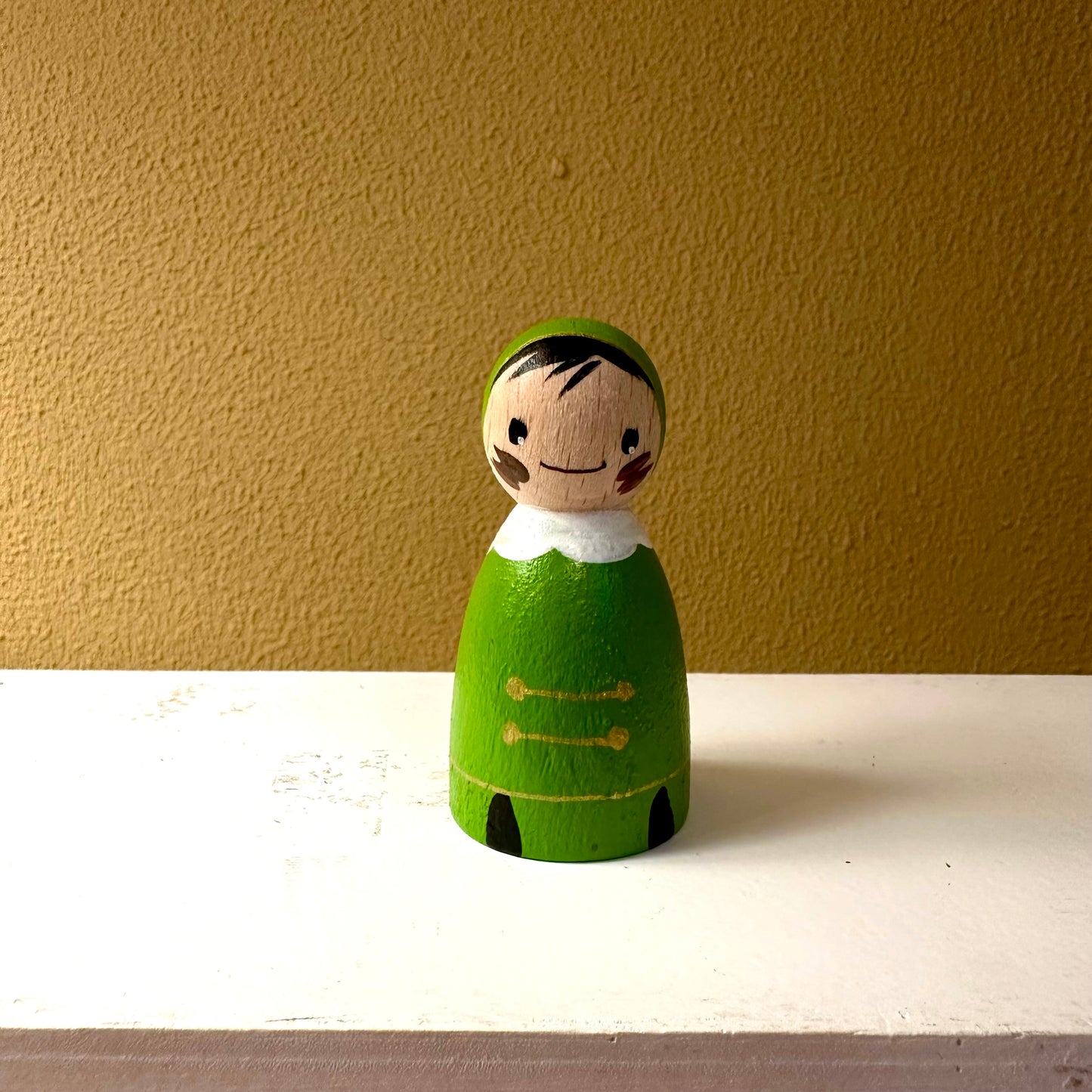 Piet Pegdoll - Roetveeg Piet - Thema Sinterklaas - Fel