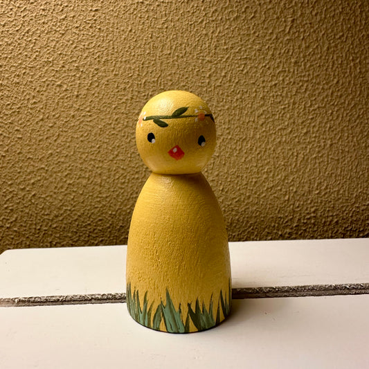 Kuiken Pegdolls - Set van 2 Pegdolls of los verkrijgbaar - Pasen collectie