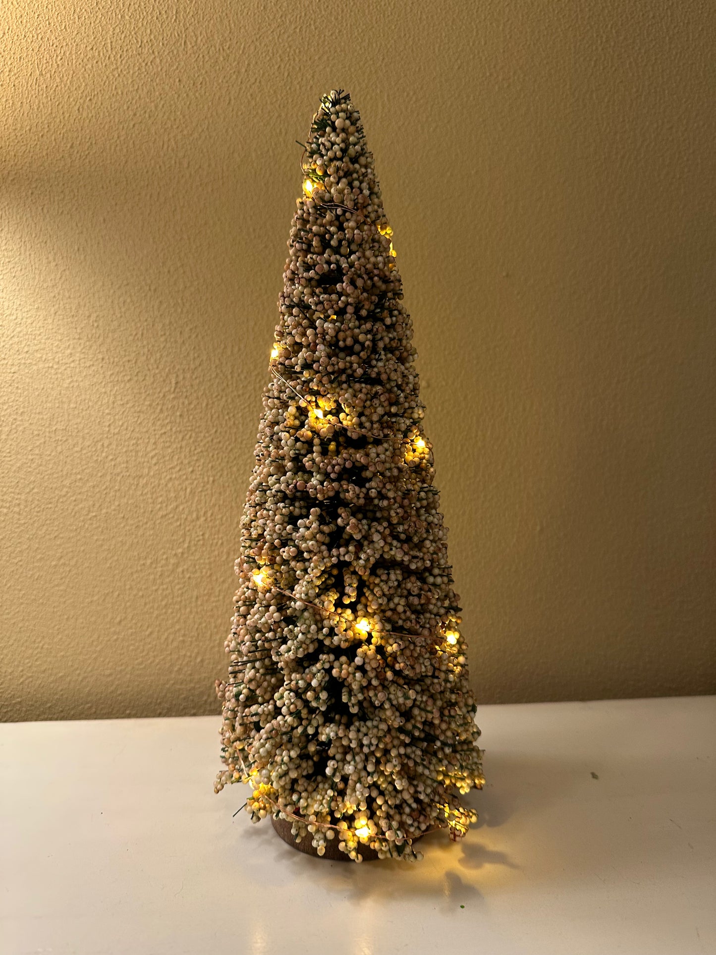 Kerstboompje met Lichtjes - Kunstof Kerstboom - Thema Kerstmis