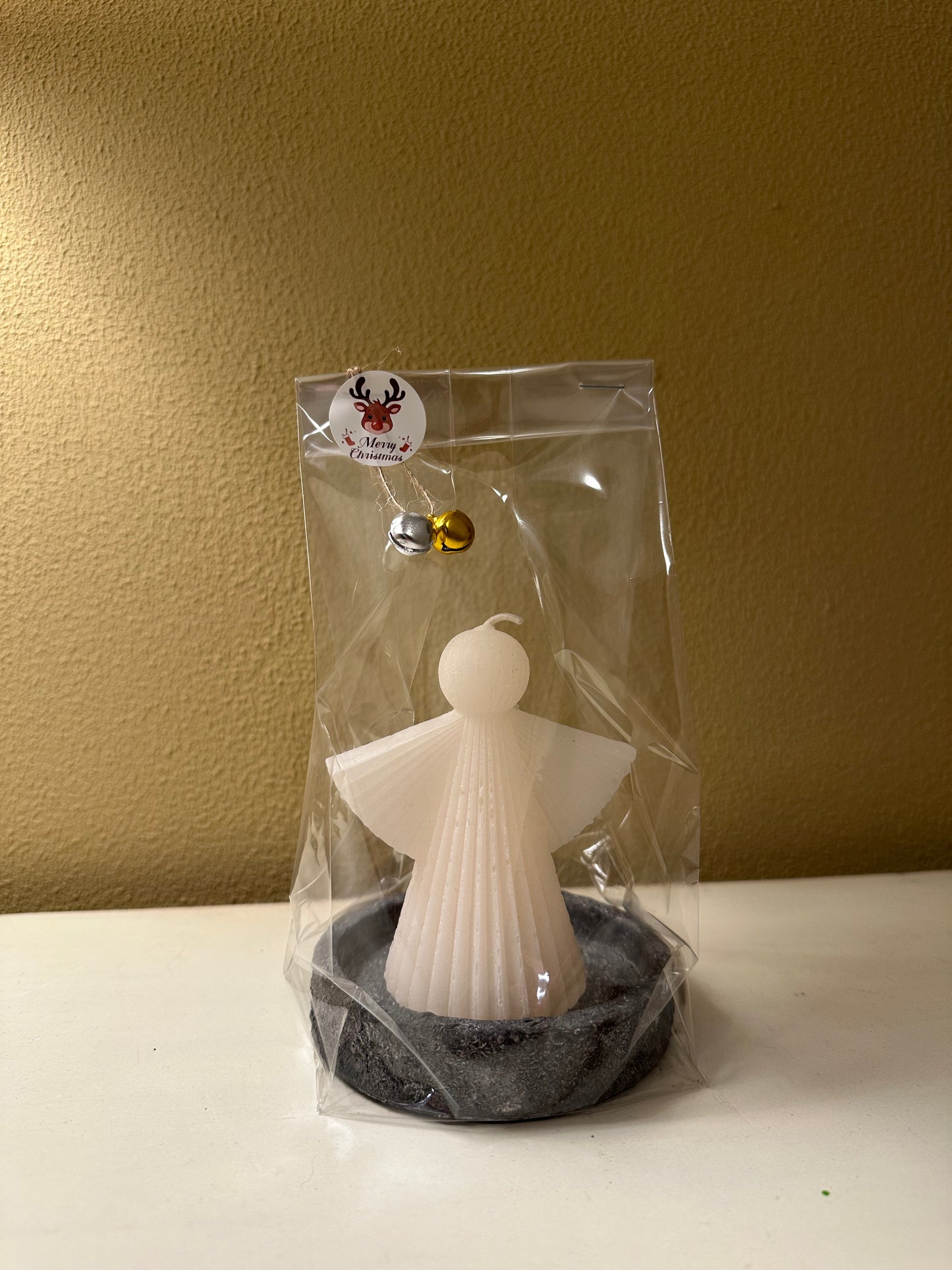 Kaars op Houder - Betonnen houders met Kaars - Diverse Kaarsen