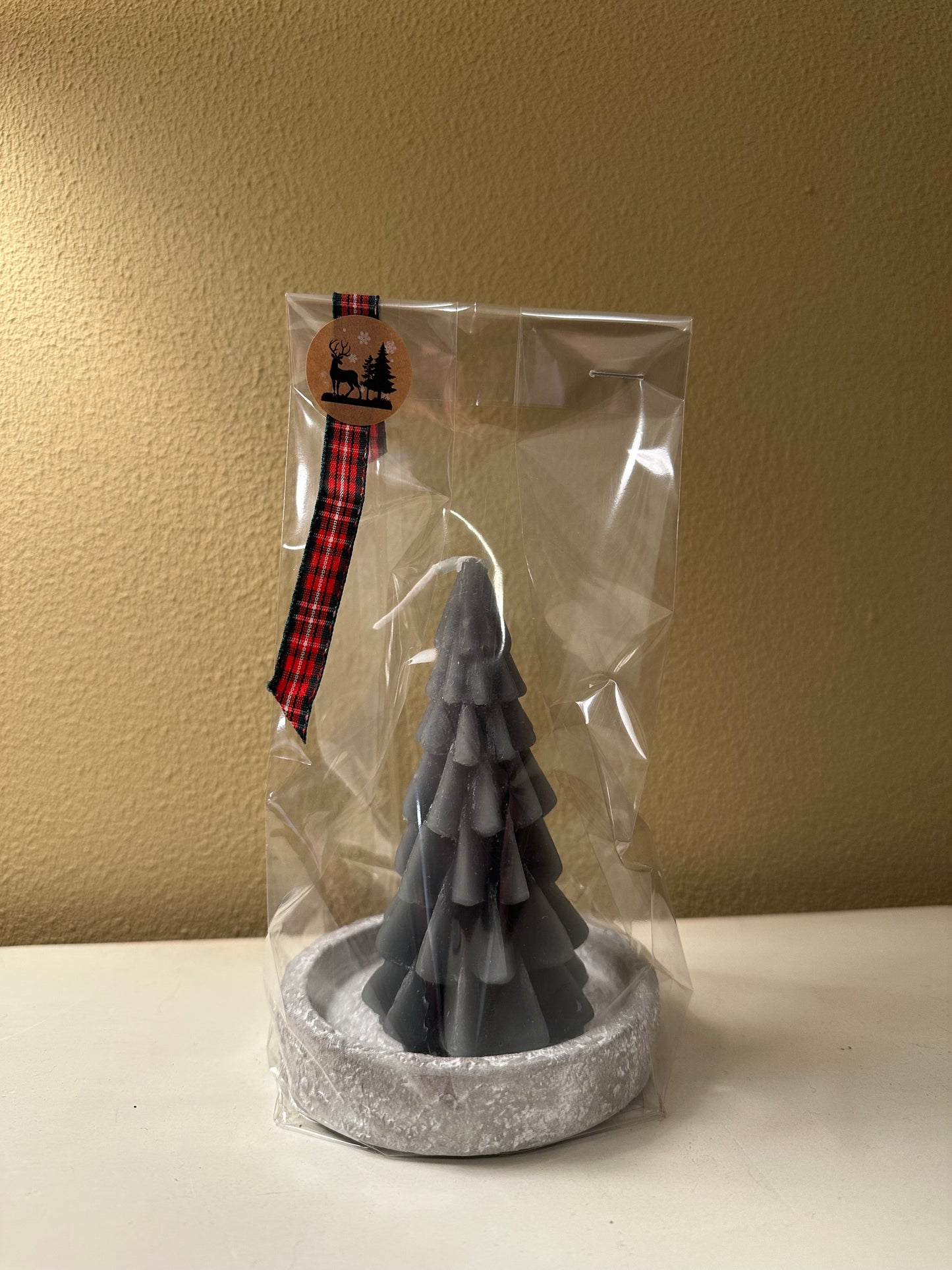 Kaars op Houder - Betonnen houders met Kaars - Diverse Kaarsen