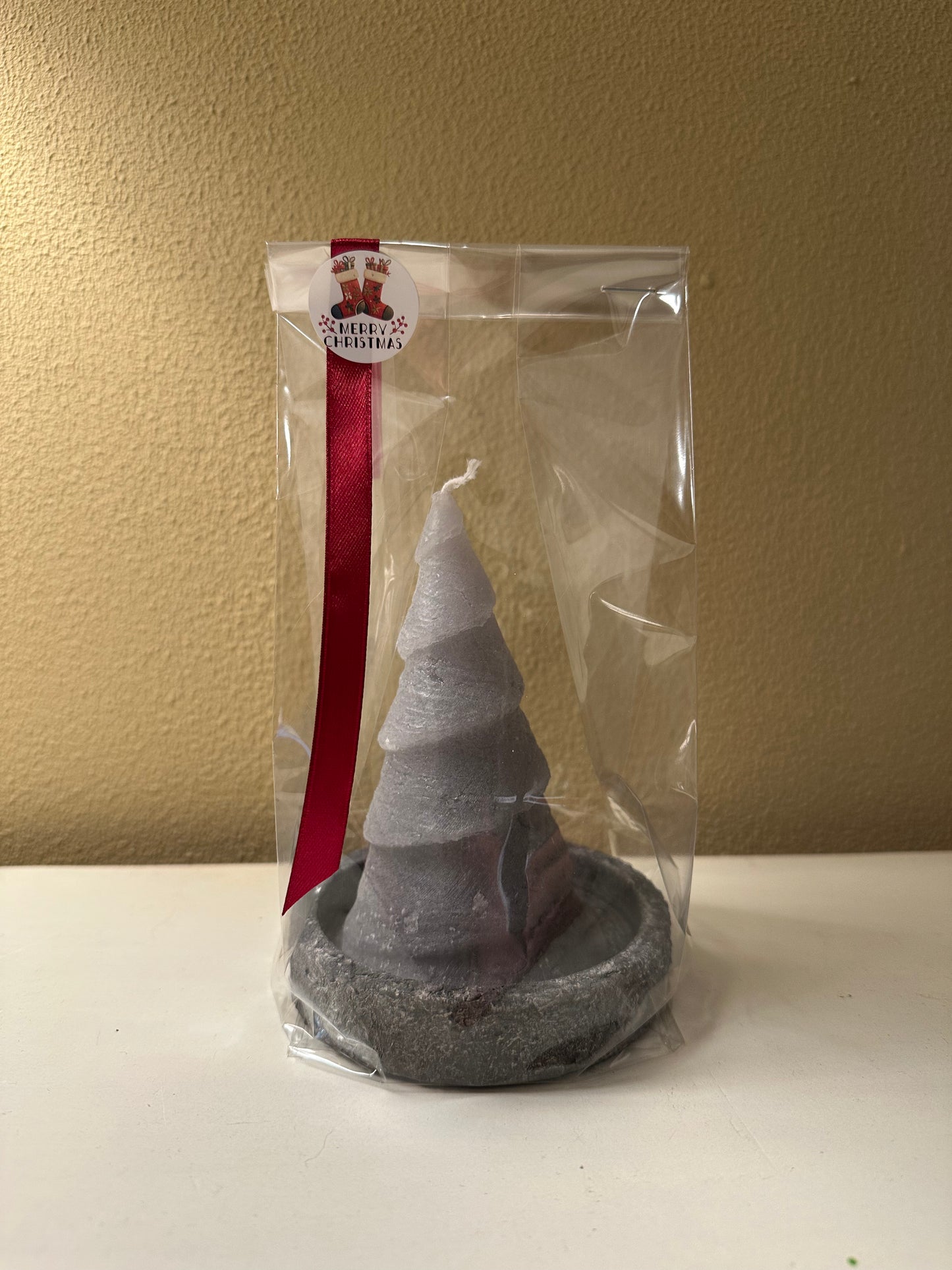 Kaars op Houder - Betonnen houders met Kaars - Diverse Kaarsen