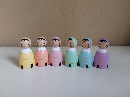 Piet Pegdoll - Roetveeg Piet - Thema Sinterklaas - Pastel